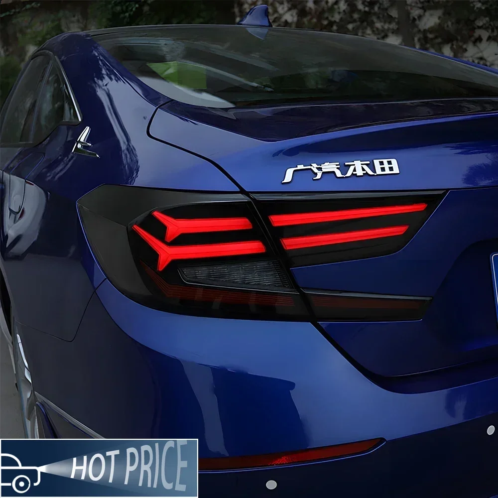 Для Honda Accord 2018-2021 автоматические задние фонари, обновленный динамический мигающий сигнальный светильник, аксессуары, светодиодные автомобильные задние фонари в сборе
Для Honda Accord 2018-2021 автоматические задние фонари, обновленный динамический мигающий сигнальный светильник, аксессуары, светодиодные автомобильные задние фонари в сборе