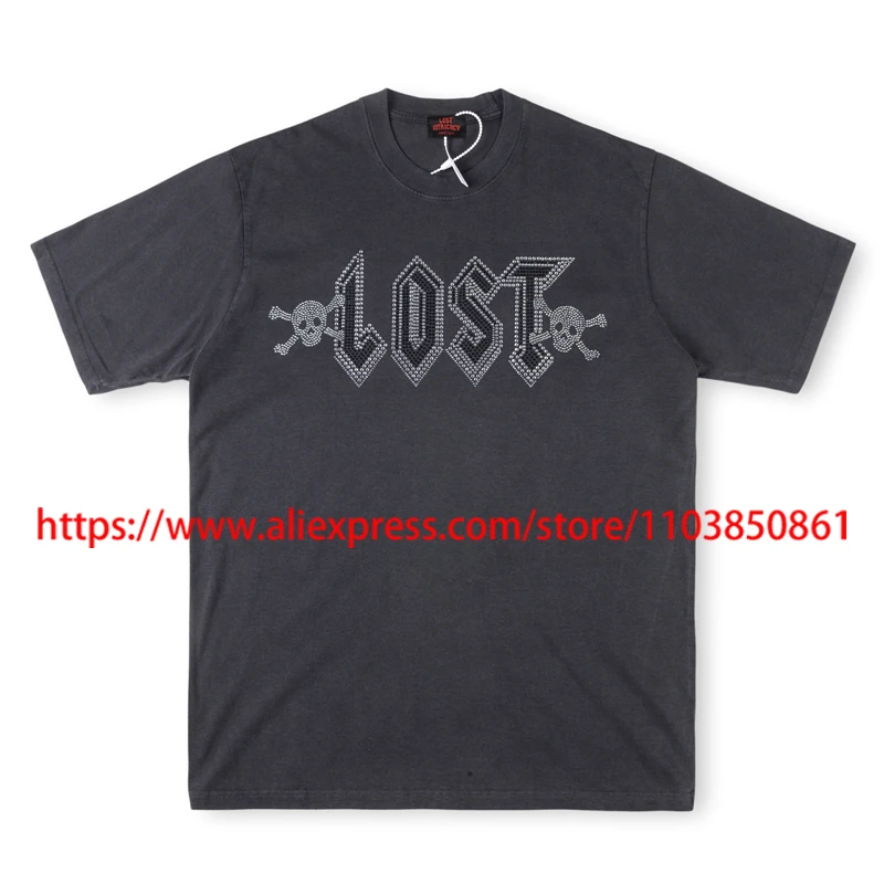 New Trend Lost Intricacy T-shirt High Quality Hot Diamond Letter Prints Tees Summer Casual Lost Intricacy Short Sleeves Unisex
New Trend Lost Intricacy T-shirt High Quality Hot Diamond Letter Prints Tees Summer Casual Lost Intricacy Short Sleeves Unisex