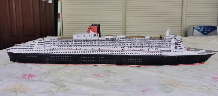 1/400 DIY 3D Paper Model Battleship Paper Puzzle Model A4 Queen Mary II of England Ship Model Kit Assembly Children Toy Gift
1/400 DIY 3D Paper Model Battleship Paper Puzzle Model A4 Queen Mary II of England Ship Model Kit Assembly Children Toy Gift