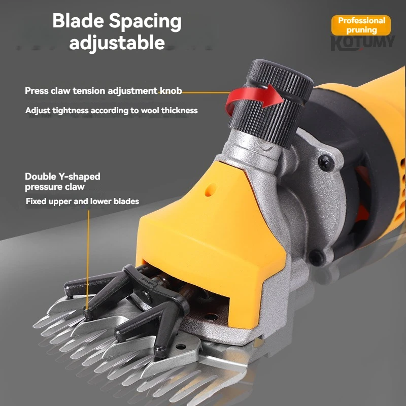 6 Speed Variable Electric Wool Shearer, Multifunctional Electric Wool Pushing Scissors, Livestock Shearing Electric Clipper
6 Speed Variable Electric Wool Shearer, Multifunctional Electric Wool Pushing Scissors, Livestock Shearing Electric Clipper