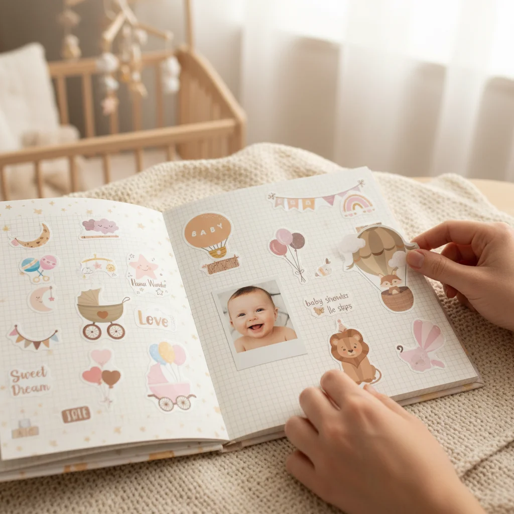 Baby Stickers Morandi Color Cartoon Design For German English Learning Scrapbooking
Baby Stickers Morandi Color Cartoon Design For German English Learning Scrapbooking