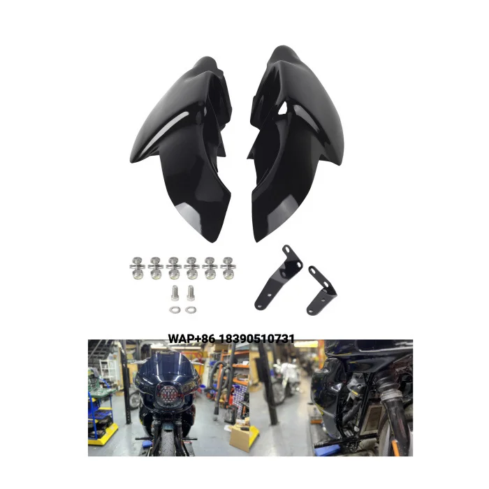 Motorcycle Lowers Leg Fairings Fiberglass Shield for Softail FXBB FXBBS FXLR FXLRS FXFB FXFBS 2018-2023
Motorcycle Lowers Leg Fairings Fiberglass Shield for Softail FXBB FXBBS FXLR FXLRS FXFB FXFBS 2018-2023