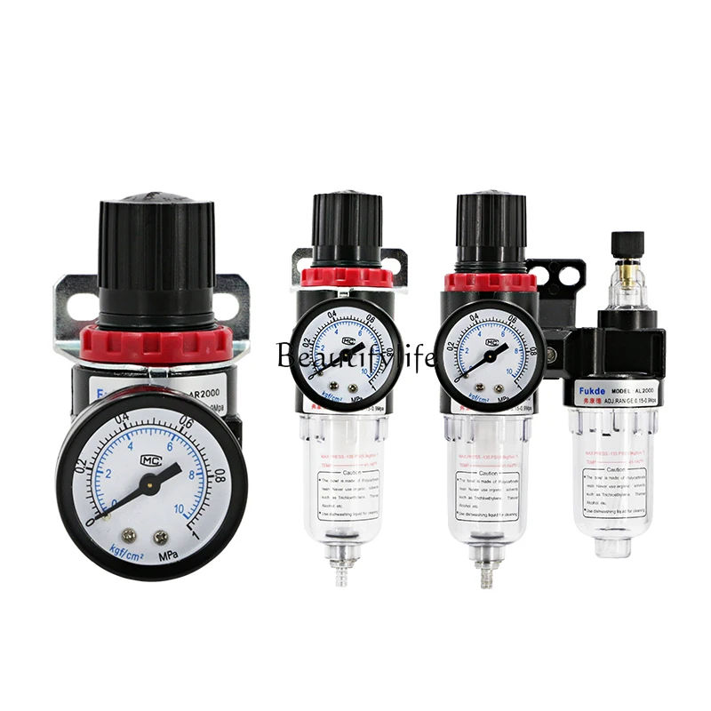 Oil-Water Separator Air Compressor Filter Pressure Regulating Valve Pneumatic Duplex Piece
Oil-Water Separator Air Compressor Filter Pressure Regulating Valve Pneumatic Duplex Piece