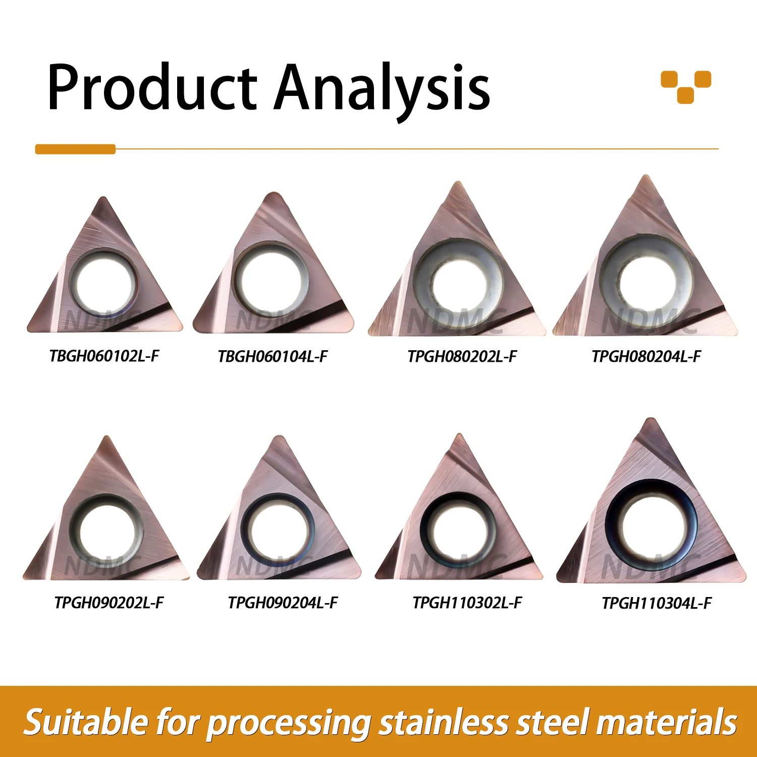 CNC Lathe TBGH060102L-F LF6018/TPGH080202L-F LF6018 Triangle Turning Series Blade Processing Stainless Steel Material Lathe Tool
CNC Lathe TBGH060102L-F LF6018/TPGH080202L-F LF6018 Triangle Turning Series Blade Processing Stainless Steel Material Lathe Tool