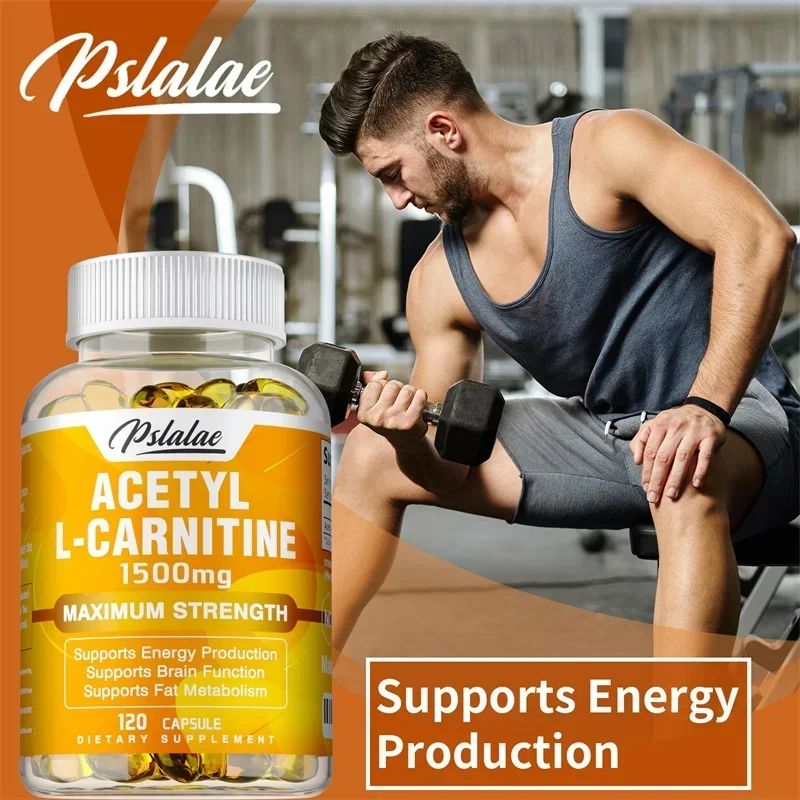 Acetyl-L-Carnitine Capsules - Weight Management, Metabolism, Boosts Energy, Supports Heart and Brain Health, Enhances Memory
Acetyl-L-Carnitine Capsules - Weight Management, Metabolism, Boosts Energy, Supports Heart and Brain Health, Enhances Memory