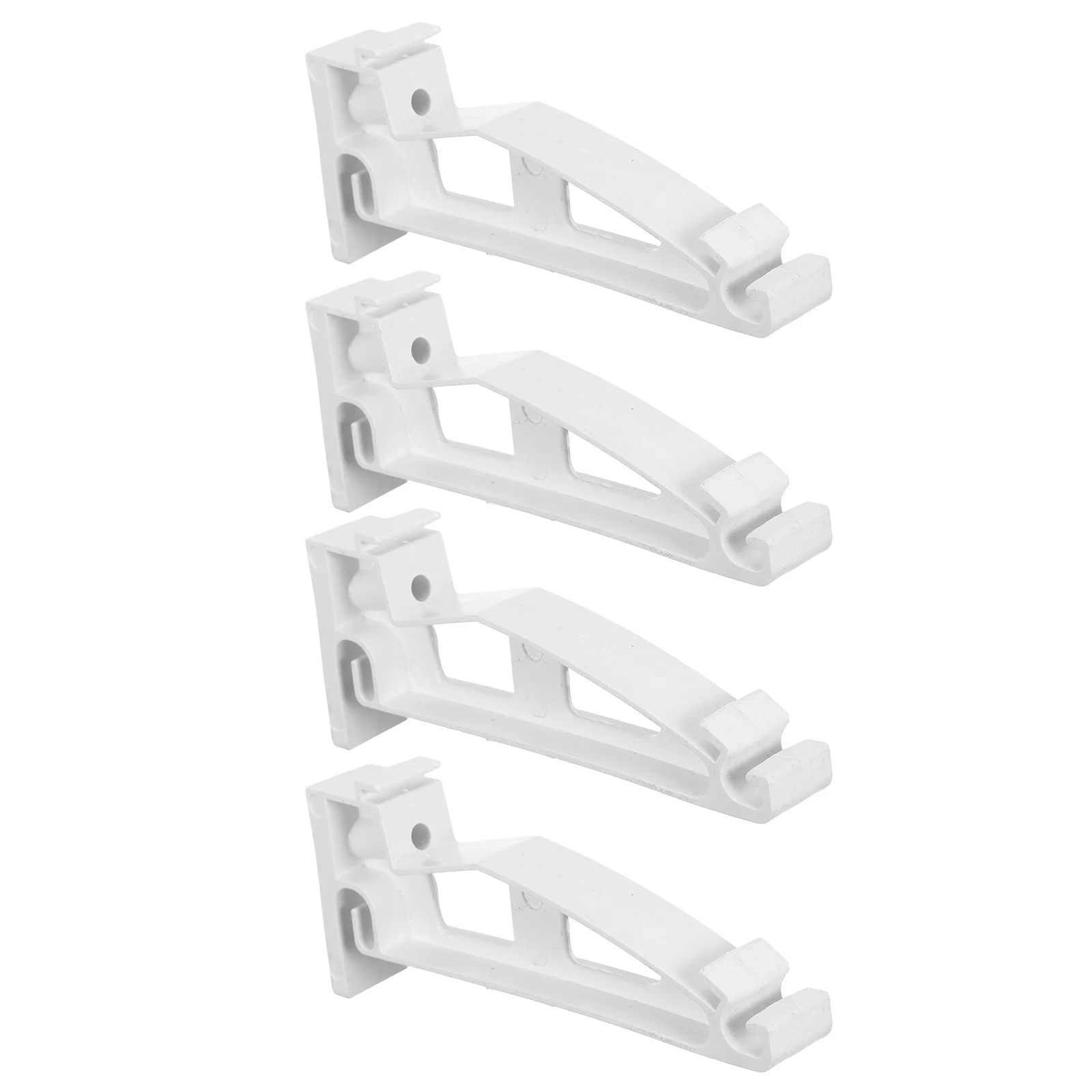 4pcs Plastic Gutter Brackets White Heavy Duty Hidden Support For Rainwater Drainage Repair Roof Water Management Gutter Fixing
4pcs Plastic Gutter Brackets White Heavy Duty Hidden Support For Rainwater Drainage Repair Roof Water Management Gutter Fixing