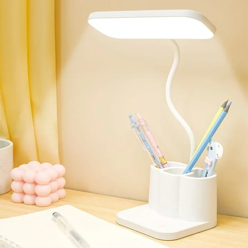 This LED desk lamp for study can hold a pen, has eye protection function, is a bedroom desk lamp and a USB-powered desk lamp
This LED desk lamp for study can hold a pen, has eye protection function, is a bedroom desk lamp and a USB-powered desk lamp