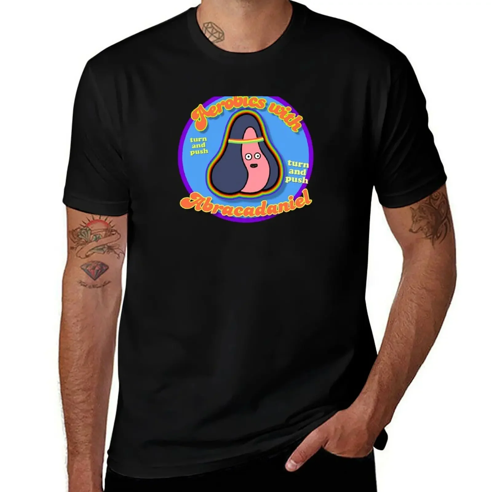 Aerobics with Abracadaniel, Turn and Push T-Shirt cheap stuff cute clothes affliction shirts compression shirt men
Aerobics with Abracadaniel, Turn and Push T-Shirt cheap stuff cute clothes affliction shirts compression shirt men