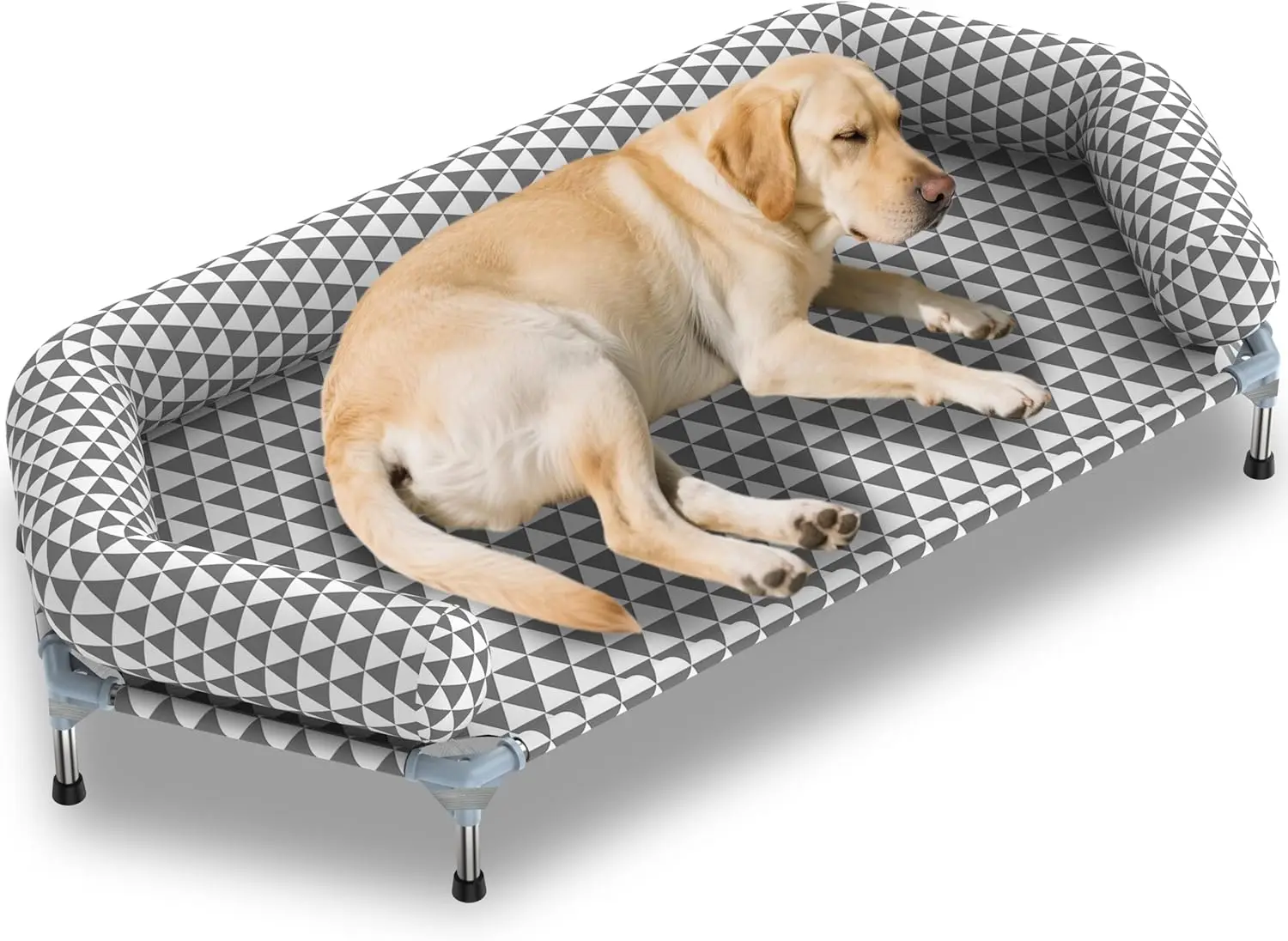Orthopedic Dog Beds for Large Dogs - Removable Bolsters, Cleanable Cover, Easy Assembly, Supports Up to 130lbs
Orthopedic Dog Beds for Large Dogs - Removable Bolsters, Cleanable Cover, Easy Assembly, Supports Up to 130lbs