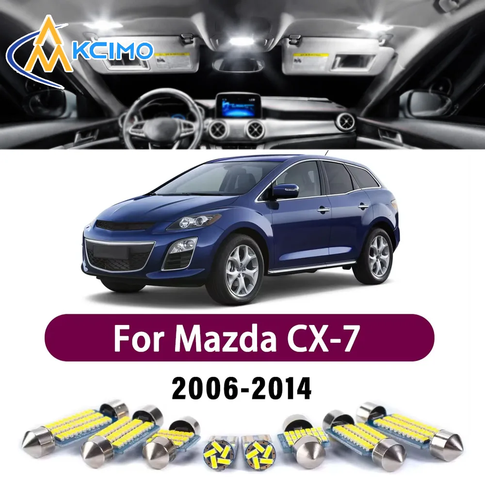 Error Free LED Interior Light Kit for Mazda CX-7 2006-2014 Premium Bright Dome Trunk Mirror Reading Lamps Canbus
Error Free LED Interior Light Kit for Mazda CX-7 2006-2014 Premium Bright Dome Trunk Mirror Reading Lamps Canbus