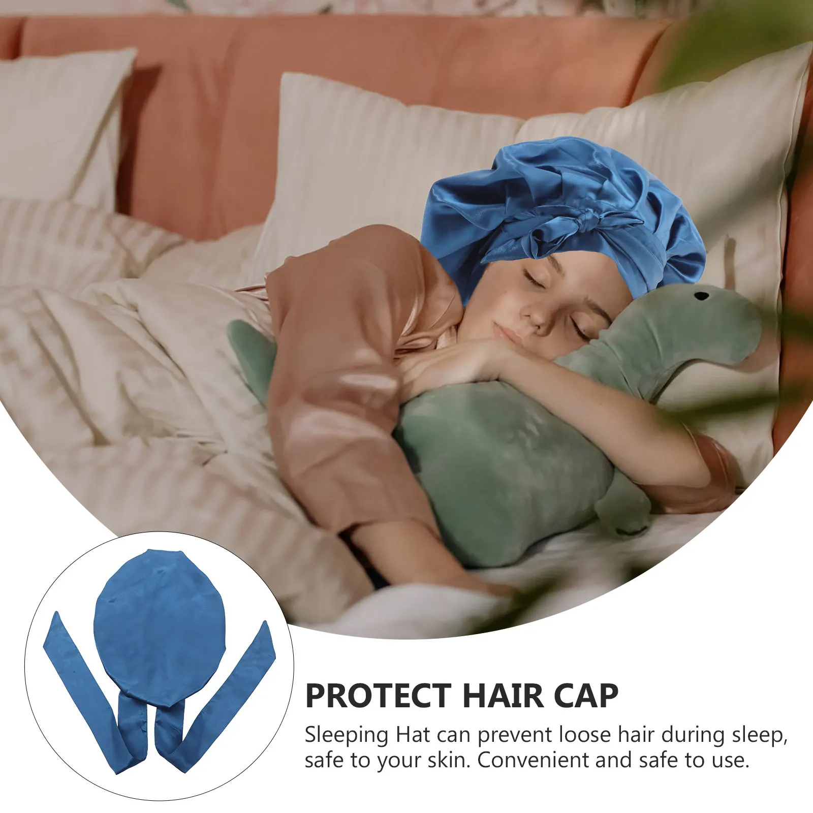 Satin Streamer Comfortable Sleeping Hat Women Bonnet Portable Hair Wrapping Bath Hat Ribbon Bowknot Satin Moisture
Satin Streamer Comfortable Sleeping Hat Women Bonnet Portable Hair Wrapping Bath Hat Ribbon Bowknot Satin Moisture