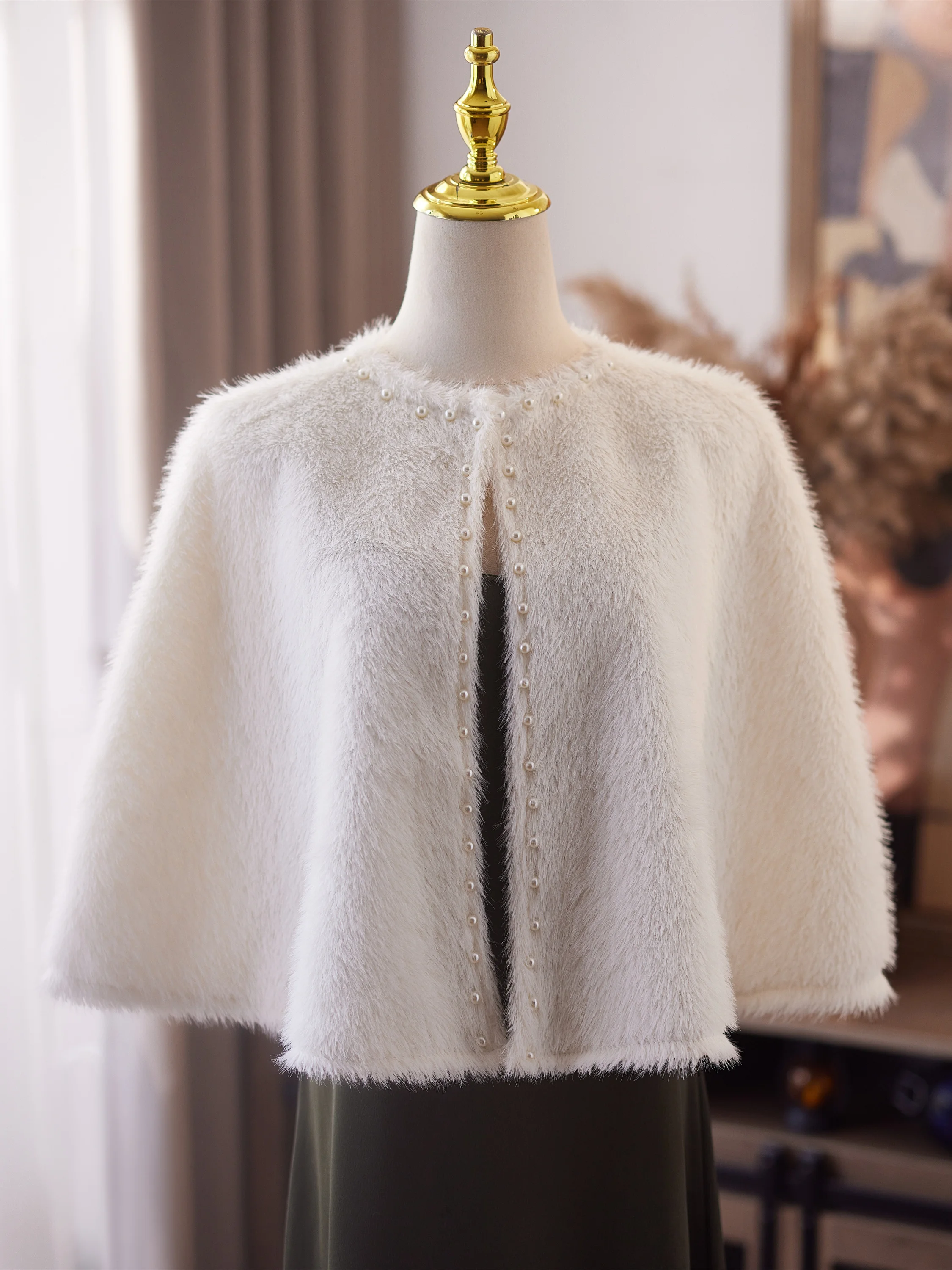 Handmade round Ne ort Coat Autumn Winter Versatile Warmth Fairy T Sle Casual Loose Fit Women's Faion Outerwear
Handmade round Ne ort Coat Autumn Winter Versatile Warmth Fairy T Sle Casual Loose Fit Women's Faion Outerwear