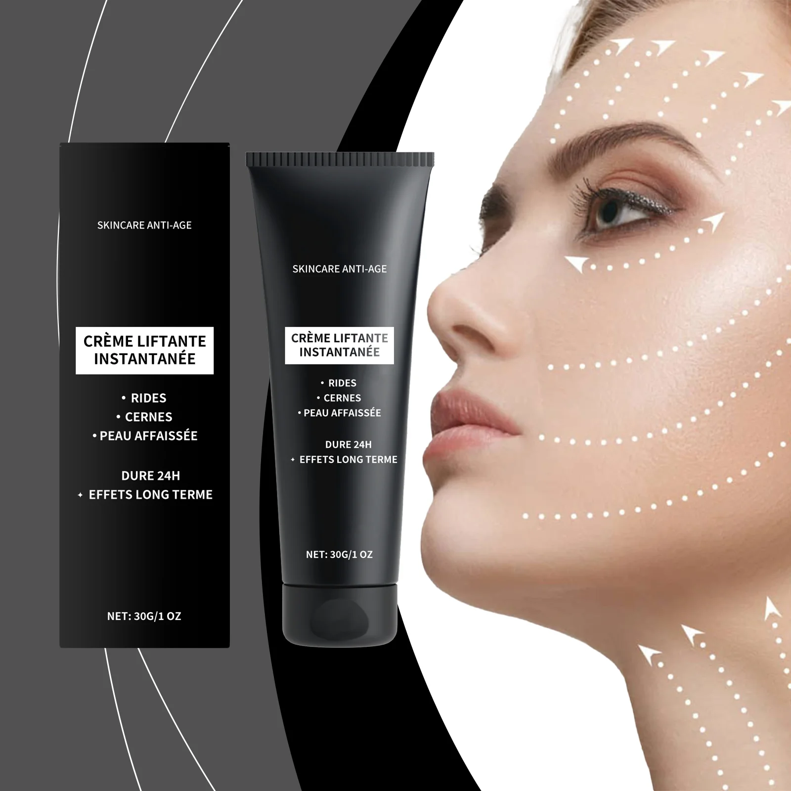Hyaluronic Acid Firming Facial Cream Shrink Pores Deep Moisturizing Improve Skin Sagging Reduce Fine Lines Nourishing Face Cream
Hyaluronic Acid Firming Facial Cream Shrink Pores Deep Moisturizing Improve Skin Sagging Reduce Fine Lines Nourishing Face Cream