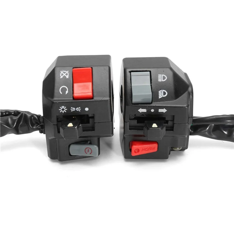 Universall Handlebar Switch Assembly Combination Headlight Dimmer Switch For Yamaha SRZ150 MTR150 Motorcycle Modified
Universall Handlebar Switch Assembly Combination Headlight Dimmer Switch For Yamaha SRZ150 MTR150 Motorcycle Modified