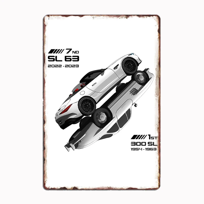 Vintage Car Sl63 Amg 300SL Art Race Car Metal Poster Sign Club Custom Indoor Wall Tin Sign Room Decor Home Decor
Vintage Car Sl63 Amg 300SL Art Race Car Metal Poster Sign Club Custom Indoor Wall Tin Sign Room Decor Home Decor