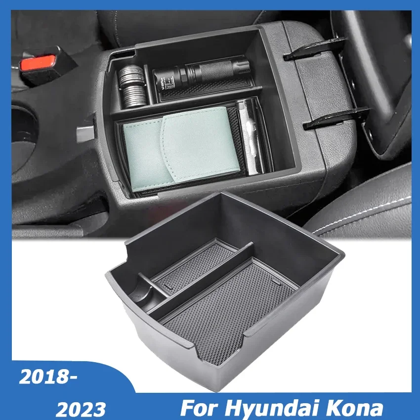 For Hyundai Kona 2018-2023 Center Console Armrest Storage Box Organizer Secondary Divider Insert Tray Holder Car Accessories
For Hyundai Kona 2018-2023 Center Console Armrest Storage Box Organizer Secondary Divider Insert Tray Holder Car Accessories
