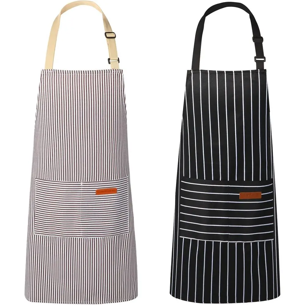 2 Pack Kitchen Aprons, Apron for Cooking with 2 Pockets, Unisex Adjustable Neck Strap Chef Aprons for Men Women
2 Pack Kitchen Aprons, Apron for Cooking with 2 Pockets, Unisex Adjustable Neck Strap Chef Aprons for Men Women
