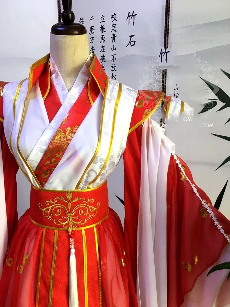 2025Xie Lian/Crown Prince Yueshen Косплей от Tianguan Blessings Китайский карнавал Hanfu для мужчин и женщин Ролевые костюмы
2025Xie Lian/Crown Prince Yueshen Косплей от Tianguan Blessings Китайский карнавал Hanfu для мужчин и женщин Ролевые костюмы