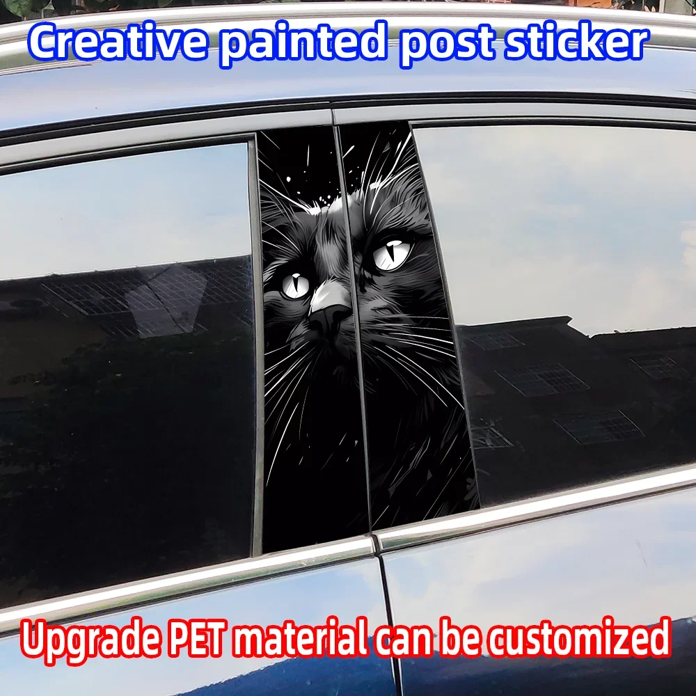 Cat Car Cartoon Stickers Auto B Pillar Waterproof Center Column Decor Cover Scratches Car Doors Pillar Decals Accessories
Cat Car Cartoon Stickers Auto B Pillar Waterproof Center Column Decor Cover Scratches Car Doors Pillar Decals Accessories