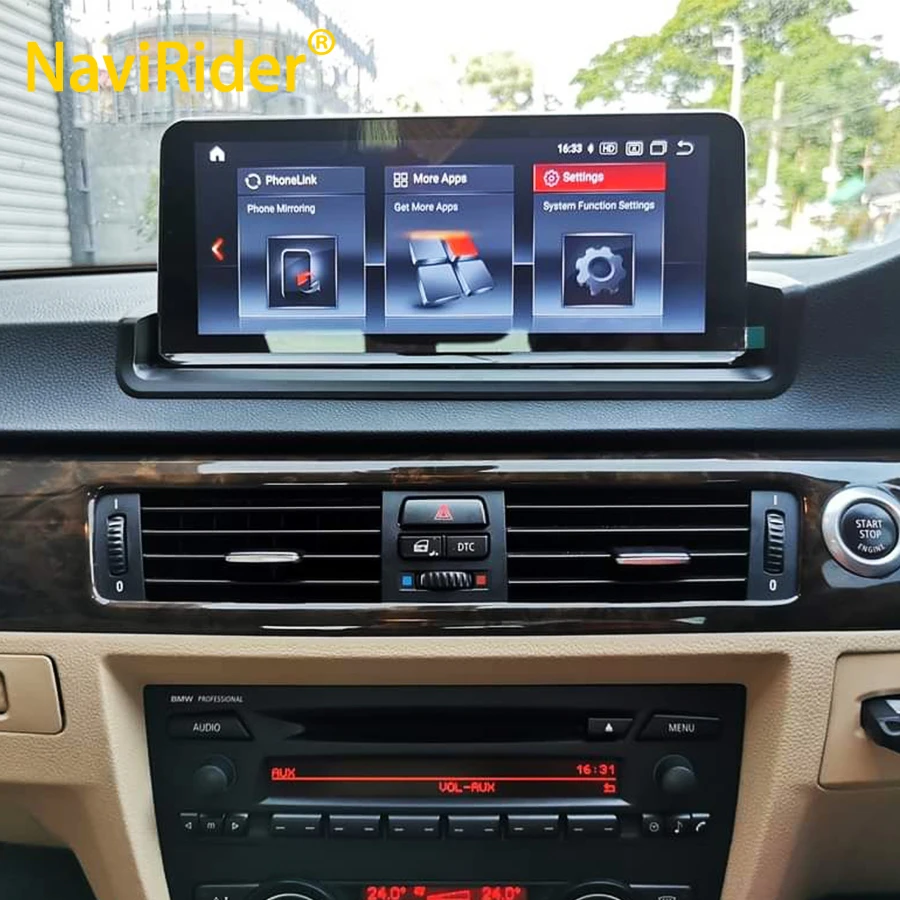 Carplay For BMW E90 E91 E92 E93 2005-2012 10.25inch Qled Screen Android Car Radio Stereo Player Video GPS Navigation Multimedia
Carplay For BMW E90 E91 E92 E93 2005-2012 10.25inch Qled Screen Android Car Radio Stereo Player Video GPS Navigation Multimedia