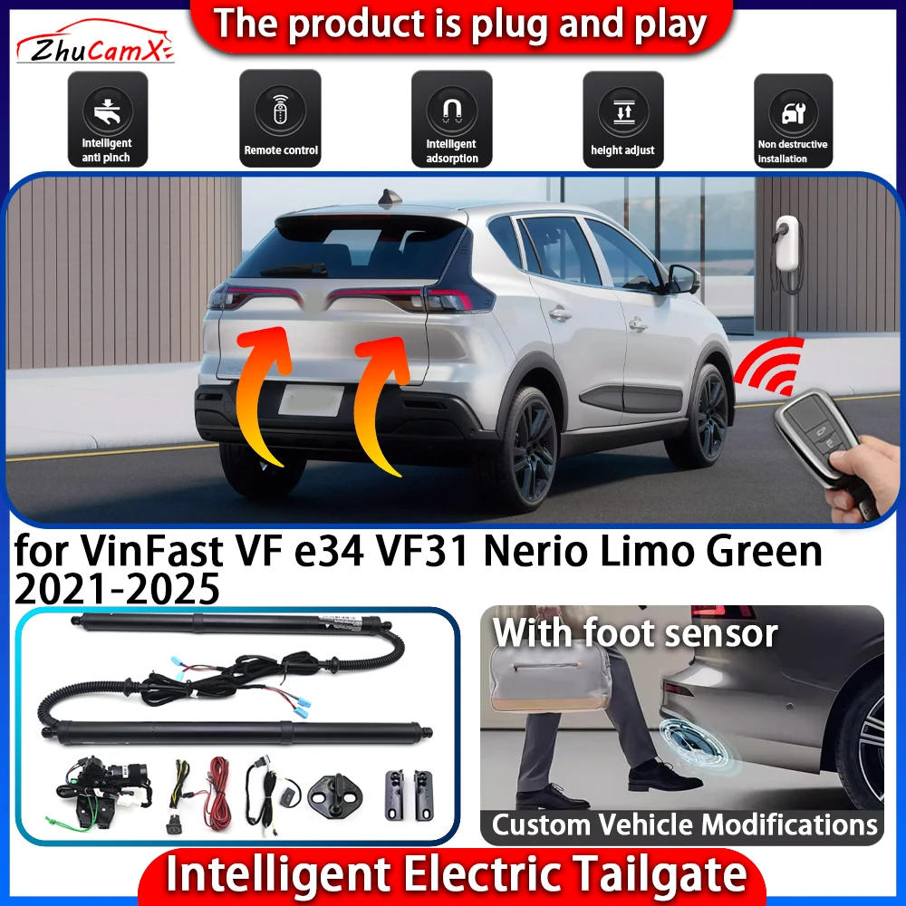 Smart Powered Tailgate System for VinFast VF e34 VF31 Nerio Limo Green 2021-2025 Automatic Intelligent Trunk Lift Control Kit
Smart Powered Tailgate System for VinFast VF e34 VF31 Nerio Limo Green 2021-2025 Automatic Intelligent Trunk Lift Control Kit