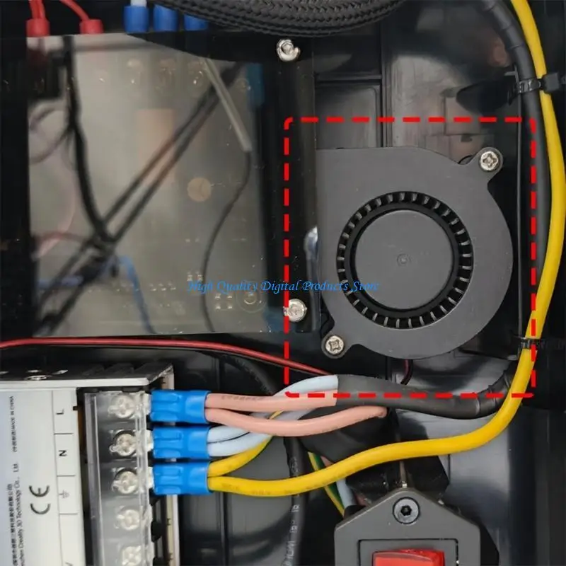 U2JE PWM Controlled 5015 Cooling Fan Voltages Adaptives 5V 24V Fluids Dynamic Blade Technology
U2JE PWM Controlled 5015 Cooling Fan Voltages Adaptives 5V 24V Fluids Dynamic Blade Technology