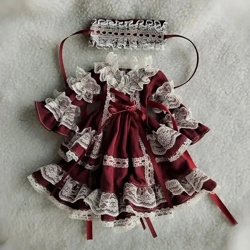 New 1/6 1/4 1/3 Doll's Clothes Maid Dress for 30/45/60cm Bjd Doll Dress Up Girl Toys Retro Clothing Doll Accessories, No Doll
New 1/6 1/4 1/3 Doll's Clothes Maid Dress for 30/45/60cm Bjd Doll Dress Up Girl Toys Retro Clothing Doll Accessories, No Doll