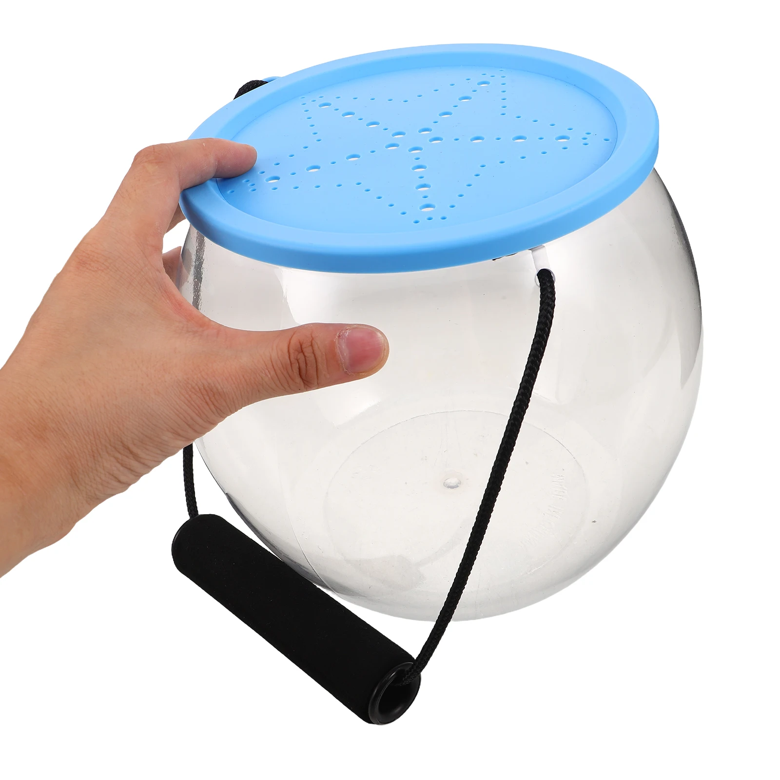Clear Micro Landscape Feeding Box Bucket with Lid Handle Portable Beach Fish Bowl Small Transparent Plastic Storage for Crabs
Clear Micro Landscape Feeding Box Bucket with Lid Handle Portable Beach Fish Bowl Small Transparent Plastic Storage for Crabs