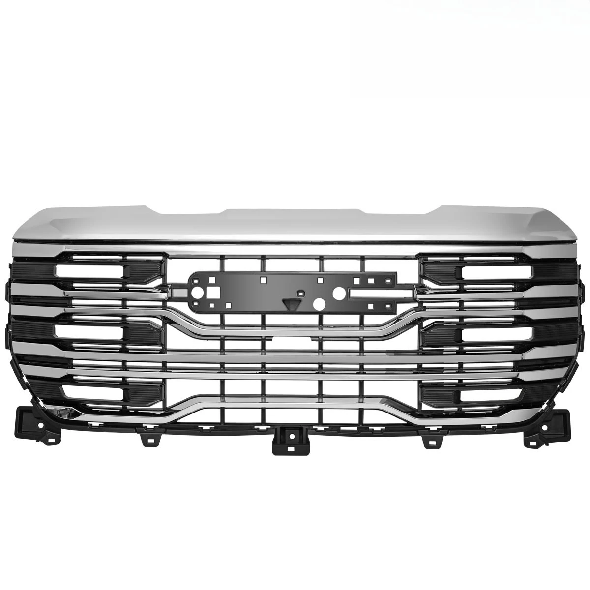 Hood Grille Fits 2022-2025 GMC Sierra 1500 AT4 Style Chrome Front Bumper
Hood Grille Fits 2022-2025 GMC Sierra 1500 AT4 Style Chrome Front Bumper