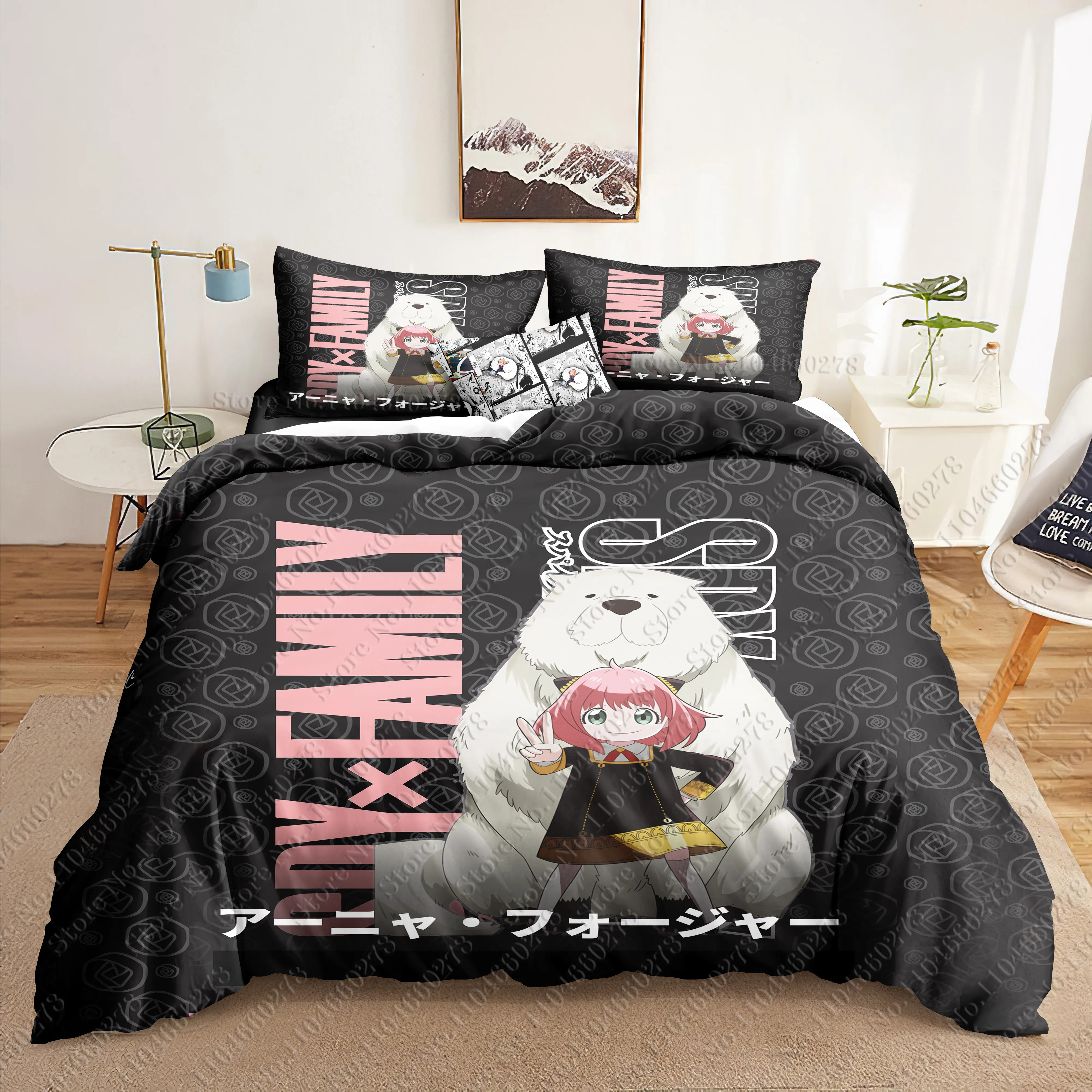 Spy Family 3D Bedding Sets print duvet cover Adults/ children bed comforter birthday gift dropshipping
Spy Family 3D Bedding Sets print duvet cover Adults/ children bed comforter birthday gift dropshipping