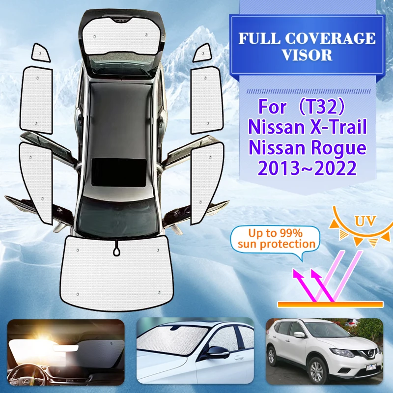 Автомобильные затеняющие козырьки на все окна для Nissan X-Trail, аксессуары Rogue T32 MK3 2013 ~ 2022, автомобильные солнцезащитные козырьки, солнцезащитные аксессуары
Автомобильные затеняющие козырьки на все окна для Nissan X-Trail, аксессуары Rogue T32 MK3 2013 ~ 2022, автомобильные солнцезащитные козырьки, солнцезащитные аксессуары