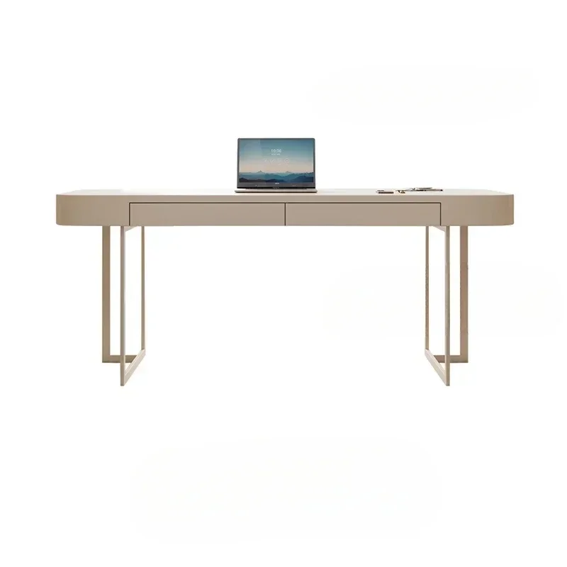 French cream style all solid wood modern simple study writing desk home office computer desk
French cream style all solid wood modern simple study writing desk home office computer desk