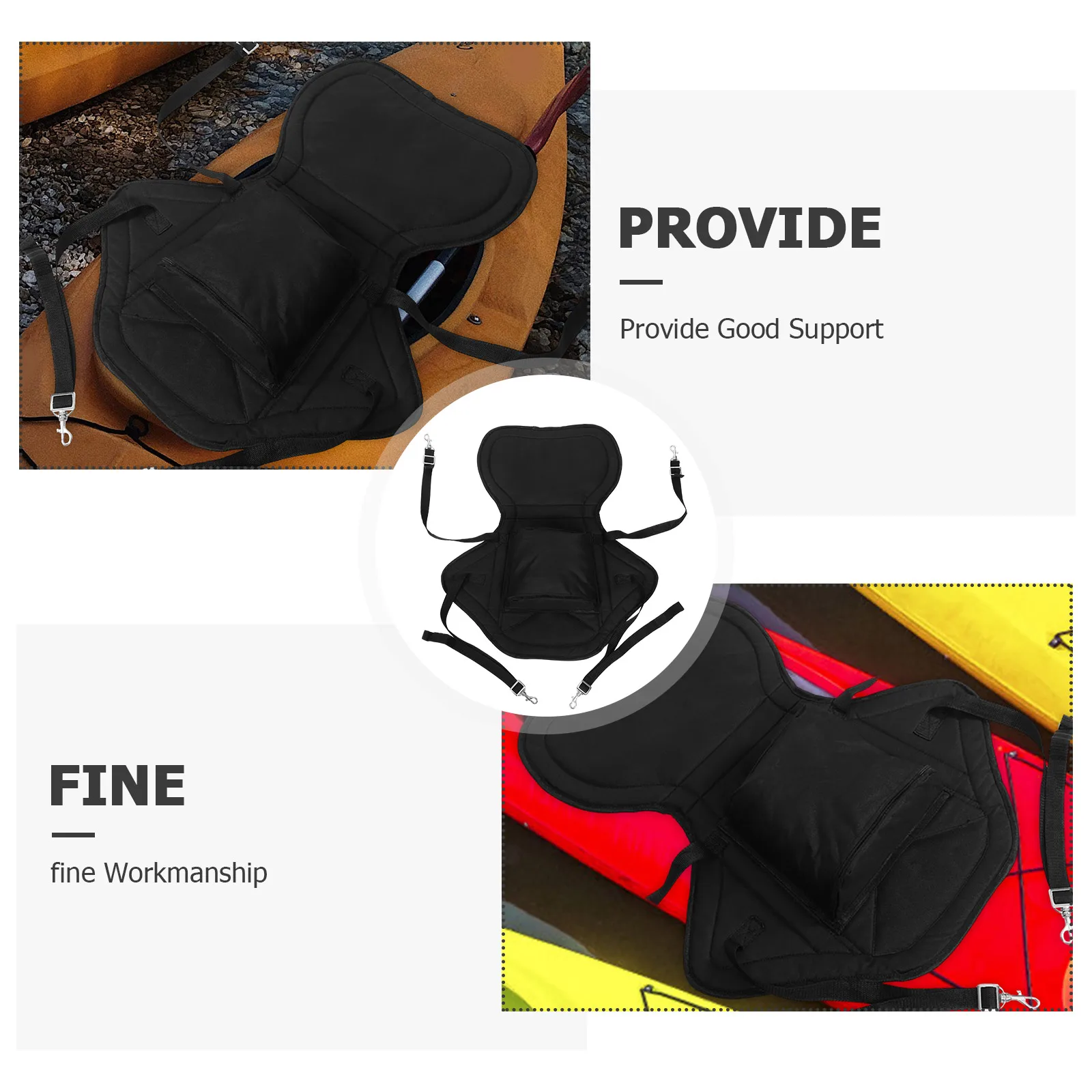 Inflatable Kayak Seats Backrest Cushions Comfortable Pads Single Person Canoe Accessories Portable Support Kayak Compatible
Inflatable Kayak Seats Backrest Cushions Comfortable Pads Single Person Canoe Accessories Portable Support Kayak Compatible