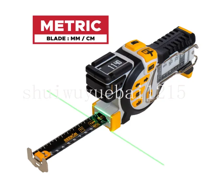 Цифровая рулетка T1 Tomahawk, высокая точность, зеленый лазер, электронный бумажный дисплей
Цифровая рулетка T1 Tomahawk, высокая точность, зеленый лазер, электронный бумажный дисплей