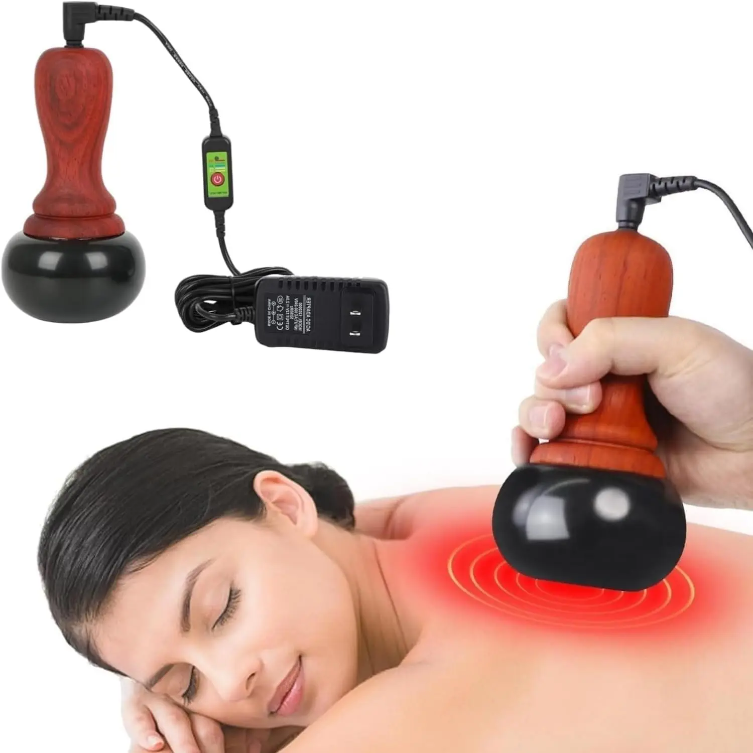Hot Stones Massage Set with Adjustable Warmer, Bian Stone Body Massager for Home SPA Relaxation and Pain Relief
Hot Stones Massage Set with Adjustable Warmer, Bian Stone Body Massager for Home SPA Relaxation and Pain Relief