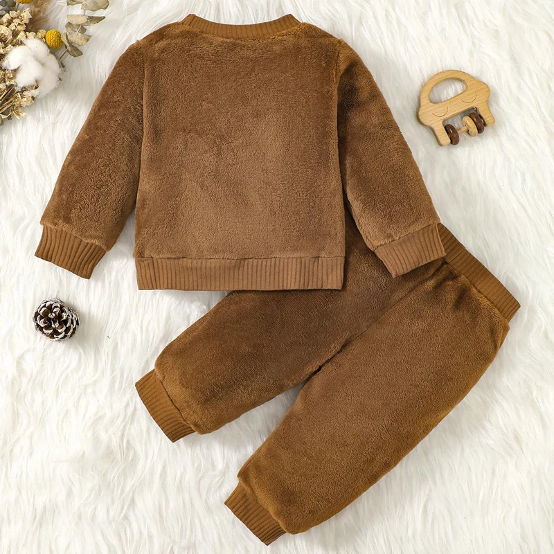Infant Baby Pants Set Long Sleeve Crew Neck Cartoon Dinosaur Sweatshirt With Elastic Waist Sweatpants 2pcs Clothes
Infant Baby Pants Set Long Sleeve Crew Neck Cartoon Dinosaur Sweatshirt With Elastic Waist Sweatpants 2pcs Clothes