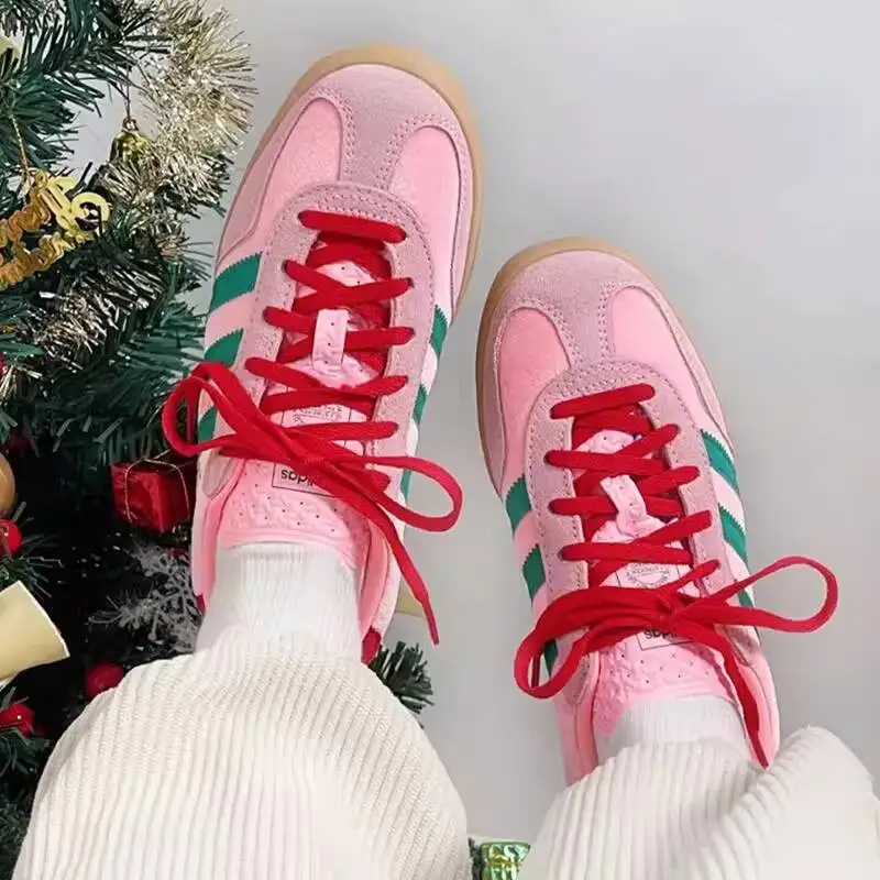 Samba Adidas Style Womens Casual Shoes Two Pack Velvet Upper Retro Sneakers JI2713/JI2714
Samba Adidas Style Womens Casual Shoes Two Pack Velvet Upper Retro Sneakers JI2713/JI2714