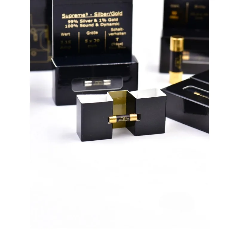 Alloy audio fever fuse frozen version gold-plated
Alloy audio fever fuse frozen version gold-plated