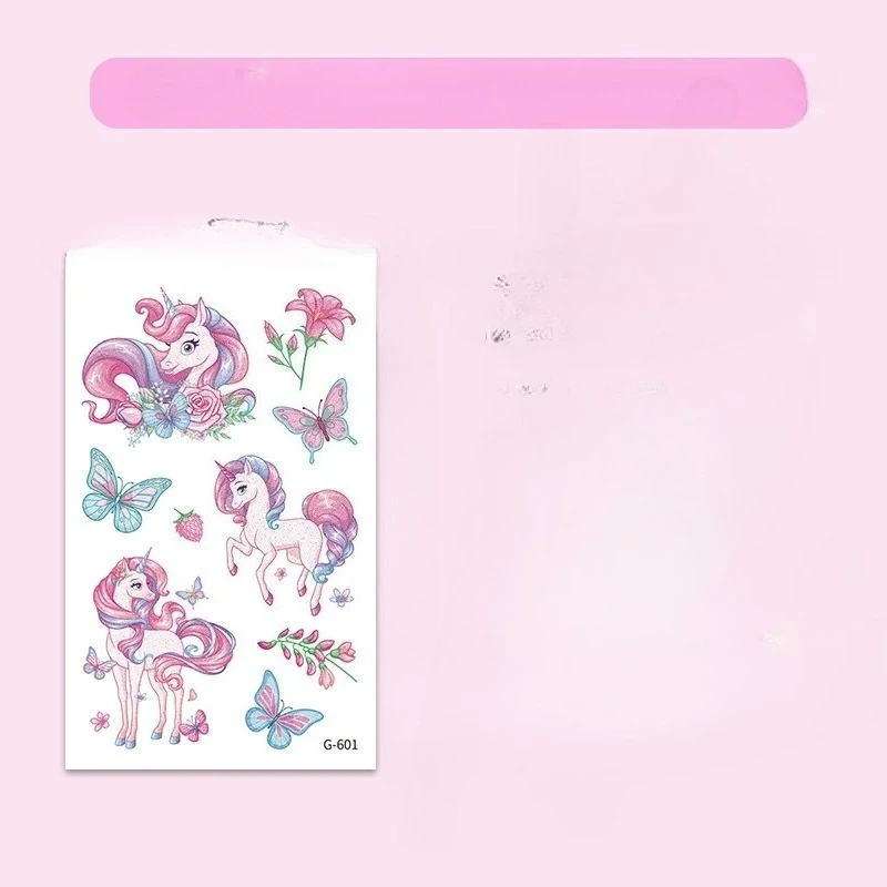 12 Sheets Glitter Cute Tattoos, Unicorn Glitter Styles Temporary Waterpro of Tattoos Stickers For Birthday Party Supplies
12 Sheets Glitter Cute Tattoos, Unicorn Glitter Styles Temporary Waterpro of Tattoos Stickers For Birthday Party Supplies