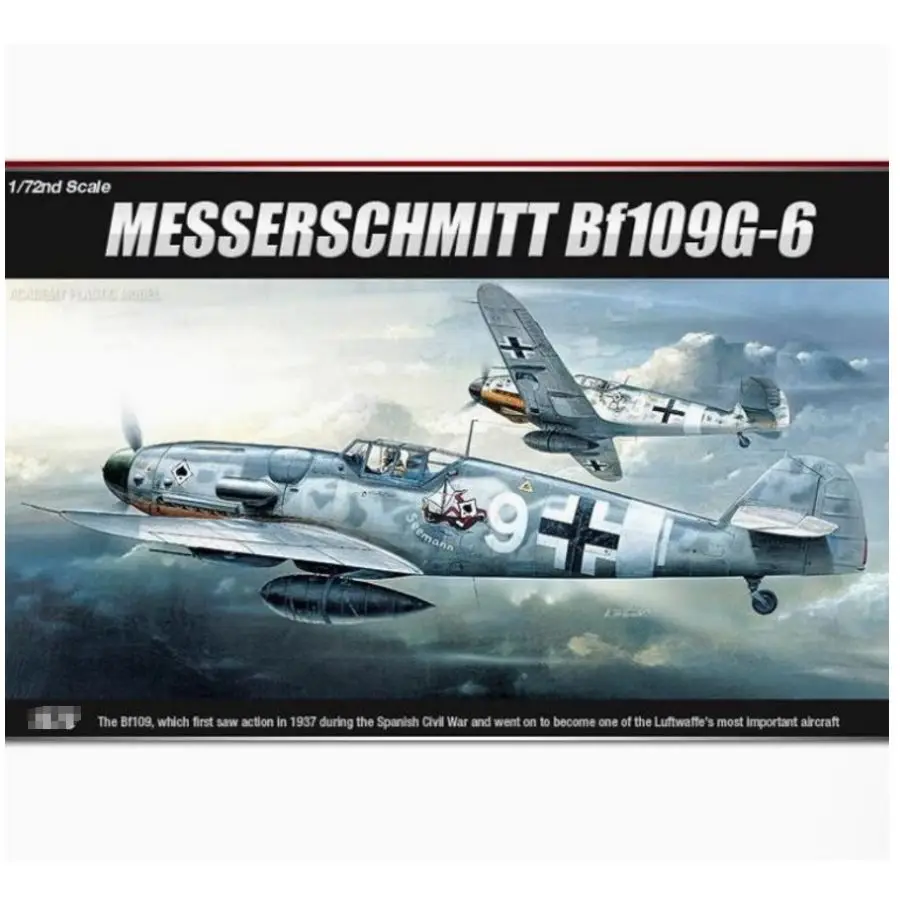 Академия AC12467 Комплект МОДЕЛИ MESSERSCHMITT BF109G-6 в масштабе 1/72
Академия AC12467 Комплект МОДЕЛИ MESSERSCHMITT BF109G-6 в масштабе 1/72