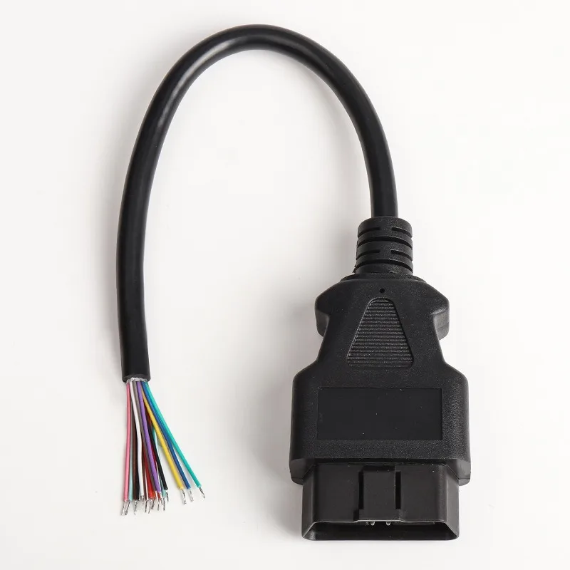 OBD2 16Pin Female/male Plug Connector to Opening OBDII Cable 30CM Length OBDII Car Scanner OBD 2 Extension Adapter High Quality
OBD2 16Pin Female/male Plug Connector to Opening OBDII Cable 30CM Length OBDII Car Scanner OBD 2 Extension Adapter High Quality