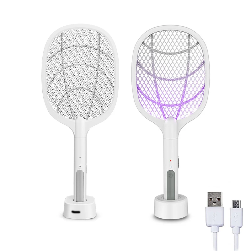 Mosquito Eradication Racket USB Rechargeable Fly Zapper Swatter with Lamp Seduction Trap Summer Night Baby Sleep Protect Tool
Mosquito Eradication Racket USB Rechargeable Fly Zapper Swatter with Lamp Seduction Trap Summer Night Baby Sleep Protect Tool