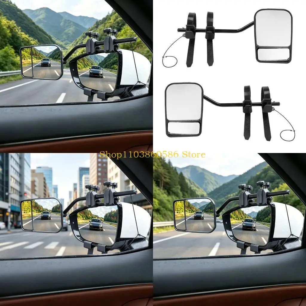242A Pair Of Sturdy Polypropylene Towing Mirror Extenders With Improved Sight For Safe Driving
242A Pair Of Sturdy Polypropylene Towing Mirror Extenders With Improved Sight For Safe Driving