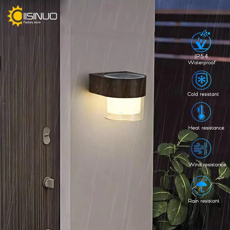 Solar Wall Lights LED Lamp For Outdoor Solar Powered Lighting Exterior Garden Decoration Outdoor Garden Light Garden Yard Street
Solar Wall Lights LED Lamp For Outdoor Solar Powered Lighting Exterior Garden Decoration Outdoor Garden Light Garden Yard Street