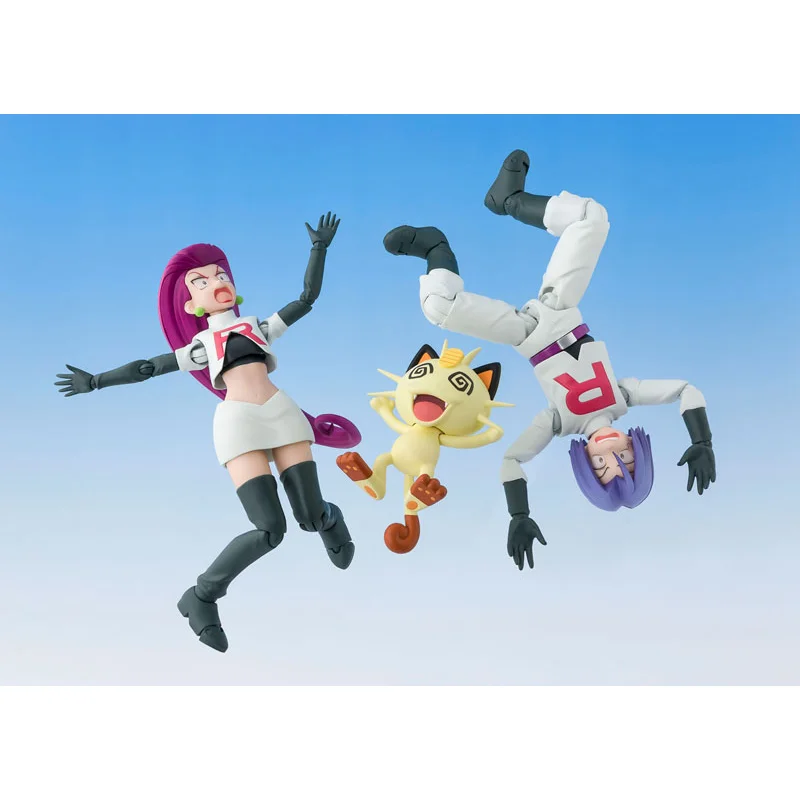 100% Original Bandai S.H.Figuarts SHF Pokemon Jessie Team Rocket Meowth In Stock Anime Action Collection Figures Model Toys
100% Original Bandai S.H.Figuarts SHF Pokemon Jessie Team Rocket Meowth In Stock Anime Action Collection Figures Model Toys