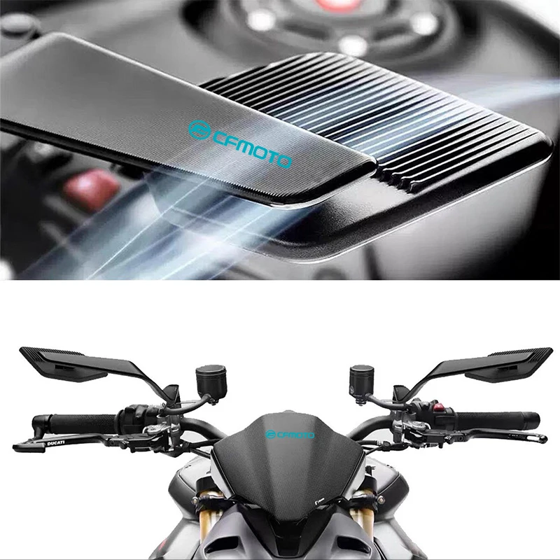 Motorcycle Folding Wind Wing Aluminum Alloy Side Rearview Mirror For CFMOTO 400NK 650NK 400GT 650TR-G 650MT CF500 CF600 X5
Motorcycle Folding Wind Wing Aluminum Alloy Side Rearview Mirror For CFMOTO 400NK 650NK 400GT 650TR-G 650MT CF500 CF600 X5