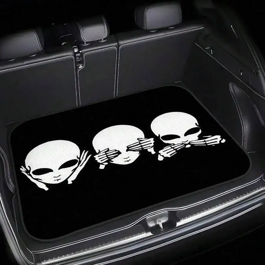 Alien Print Car Cargo Liner Trunk Mat For SUVs Trucks Universal Fit
Alien Print Car Cargo Liner Trunk Mat For SUVs Trucks Universal Fit