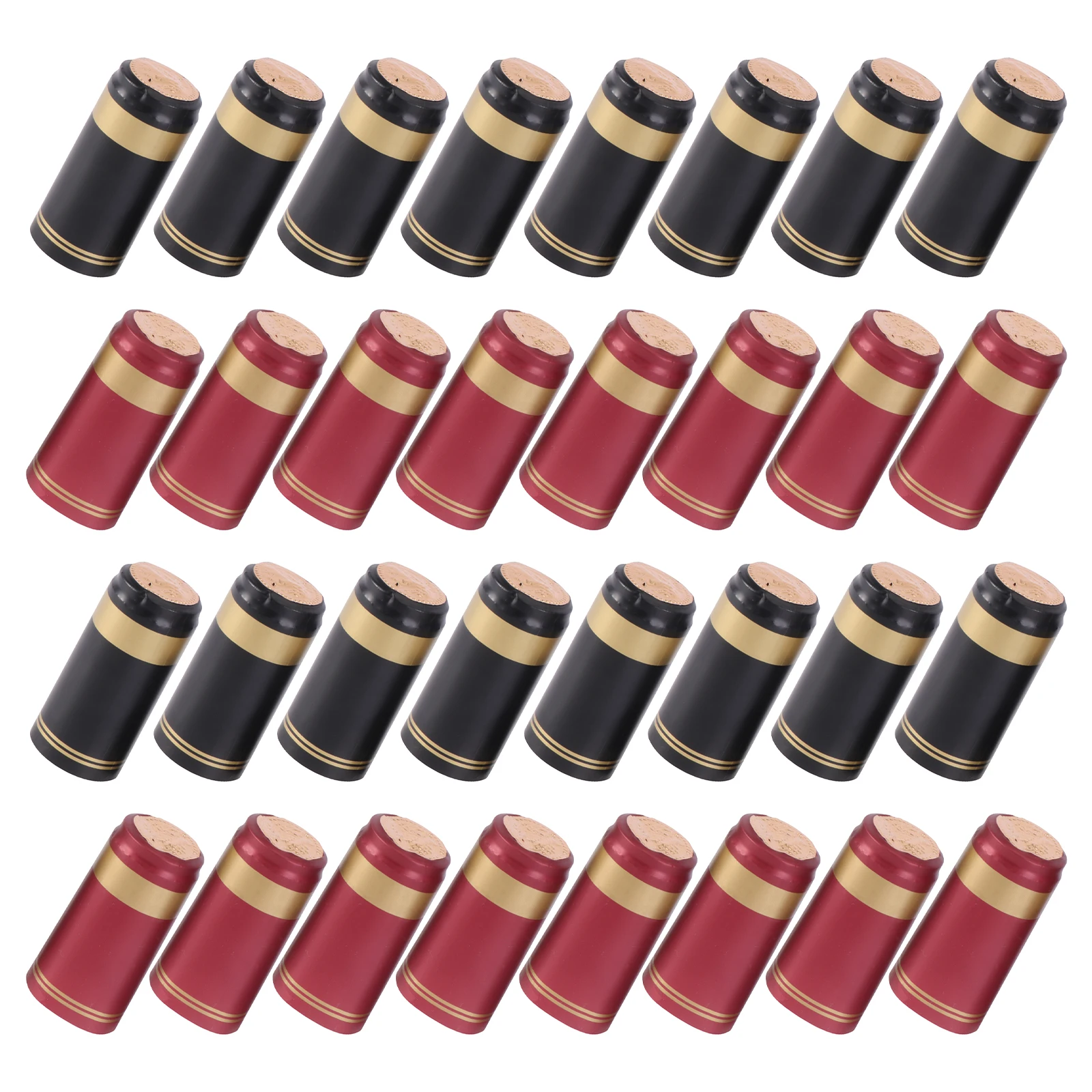 100 Pcs Red Heat Shrinkable Glue Cap Capsules Bottle Seals Top Covers Tops Glass
100 Pcs Red Heat Shrinkable Glue Cap Capsules Bottle Seals Top Covers Tops Glass