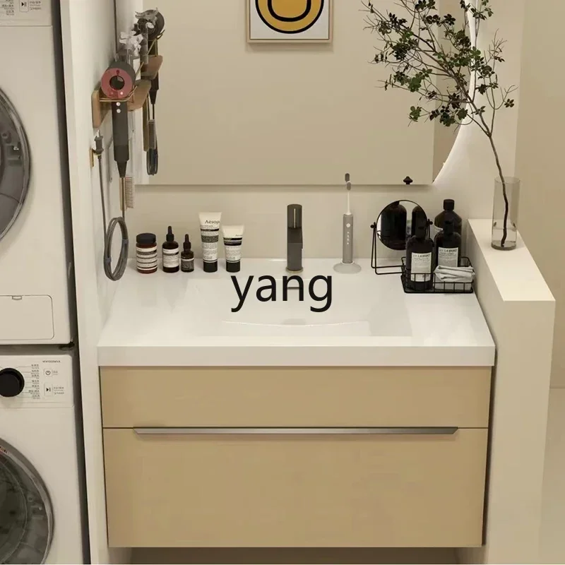 LH solid wood ceramic integrated basin bathroom cabinet simple hanging mirror wash basin oak
LH solid wood ceramic integrated basin bathroom cabinet simple hanging mirror wash basin oak