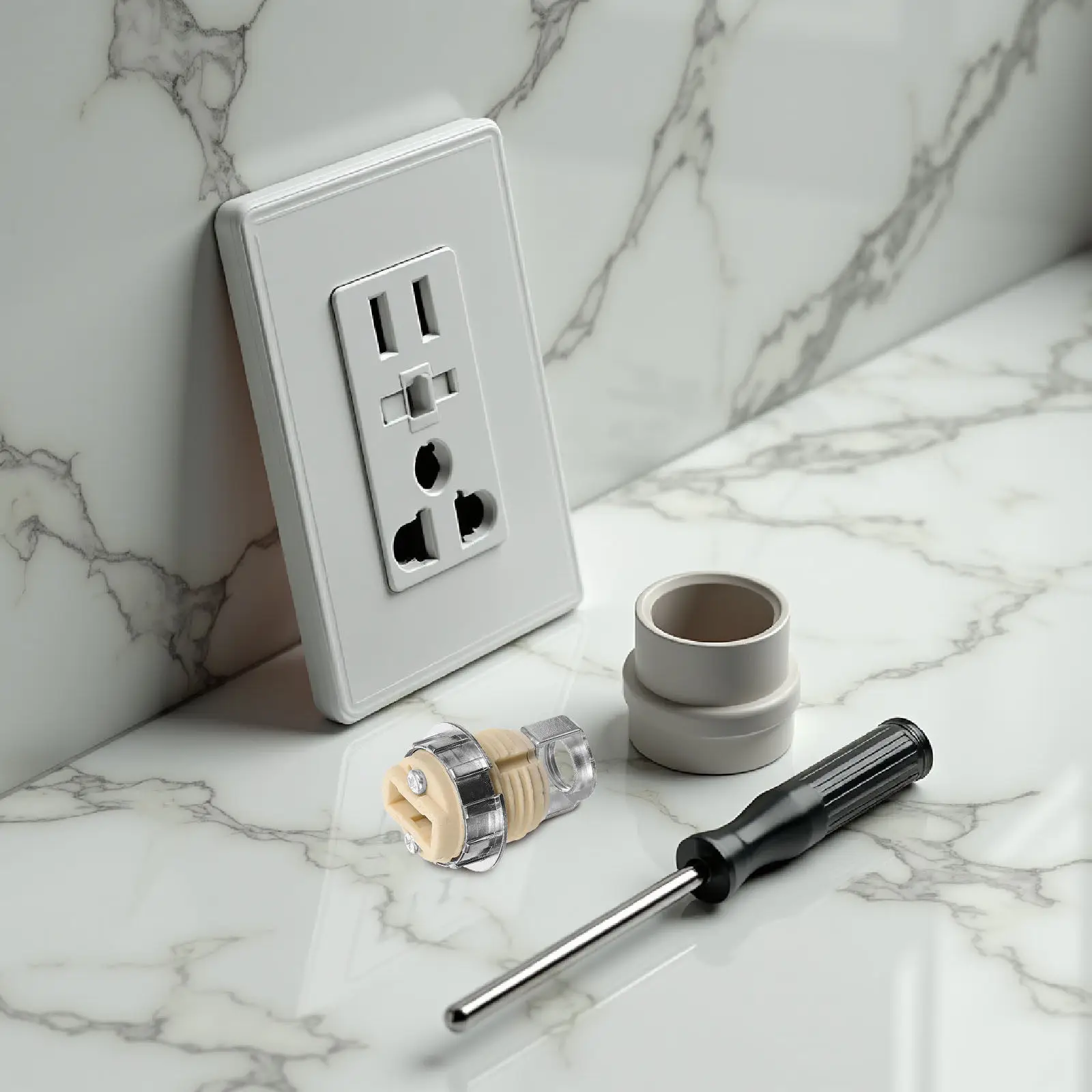 8Pcs Porcelain Ceramic Lamp Socket G9 Light Fixture Replacement Threaded Screw in Bulb Holder Insulated Heat Resistant Lamp
8Pcs Porcelain Ceramic Lamp Socket G9 Light Fixture Replacement Threaded Screw in Bulb Holder Insulated Heat Resistant Lamp